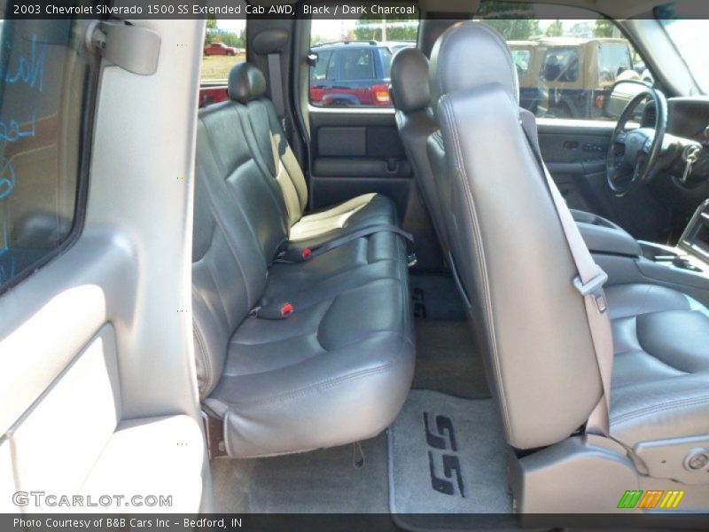 Black / Dark Charcoal 2003 Chevrolet Silverado 1500 SS Extended Cab AWD