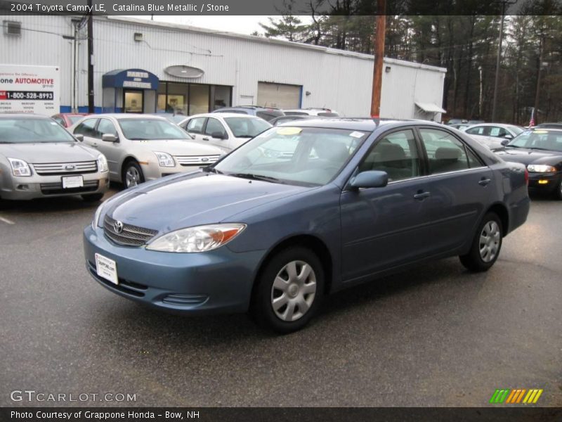 Catalina Blue Metallic / Stone 2004 Toyota Camry LE
