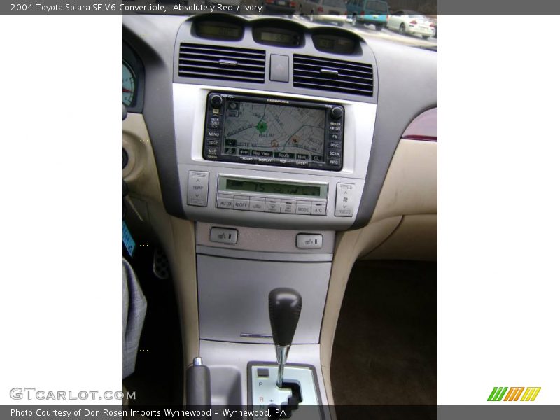 Absolutely Red / Ivory 2004 Toyota Solara SE V6 Convertible