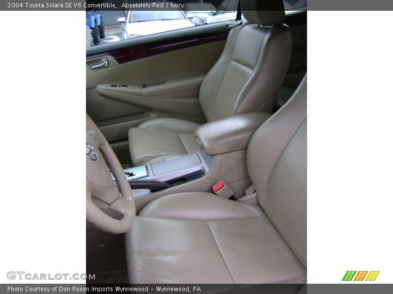 Absolutely Red / Ivory 2004 Toyota Solara SE V6 Convertible