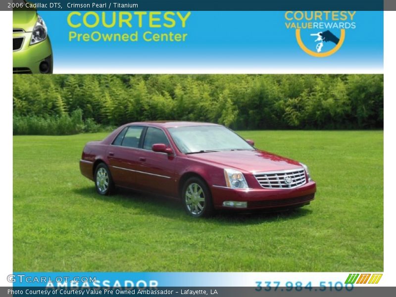 Crimson Pearl / Titanium 2006 Cadillac DTS