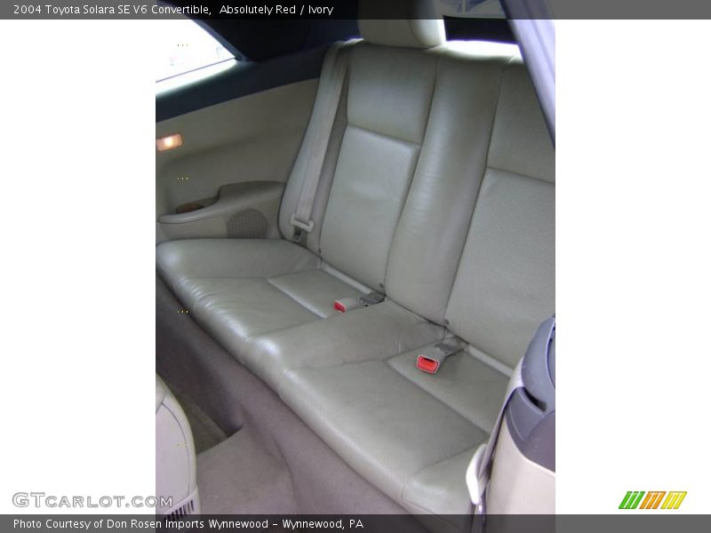 Absolutely Red / Ivory 2004 Toyota Solara SE V6 Convertible
