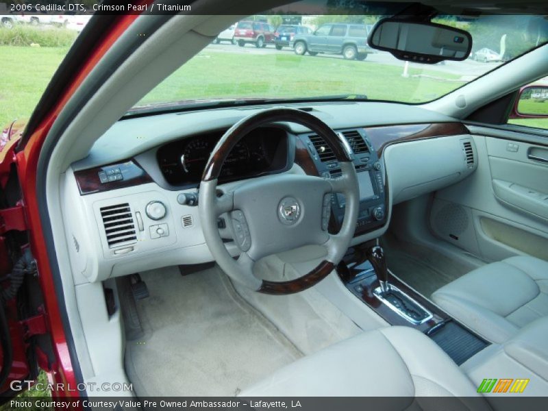 Crimson Pearl / Titanium 2006 Cadillac DTS