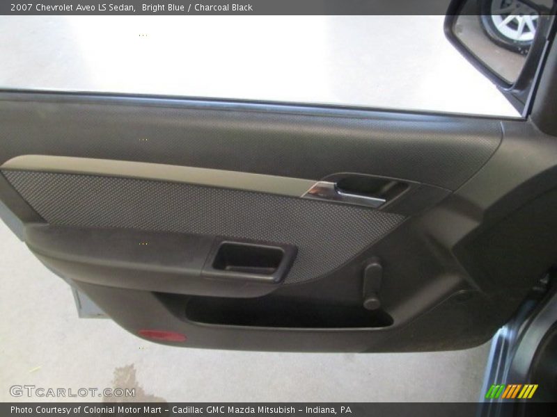 Bright Blue / Charcoal Black 2007 Chevrolet Aveo LS Sedan