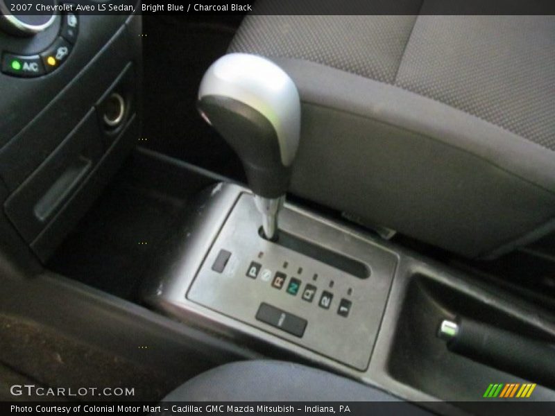 Bright Blue / Charcoal Black 2007 Chevrolet Aveo LS Sedan