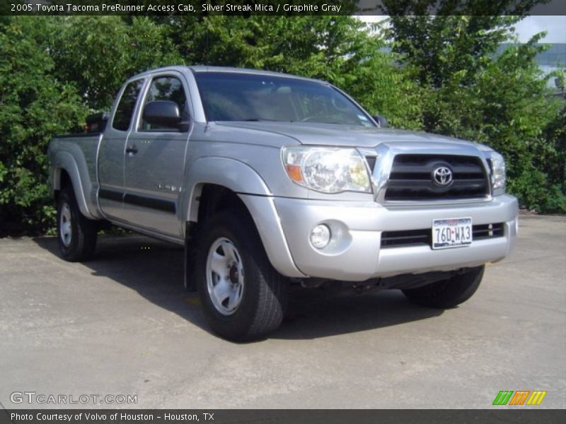 Silver Streak Mica / Graphite Gray 2005 Toyota Tacoma PreRunner Access Cab