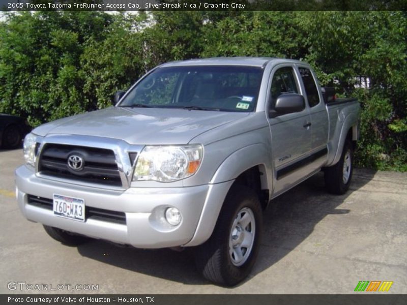 Silver Streak Mica / Graphite Gray 2005 Toyota Tacoma PreRunner Access Cab