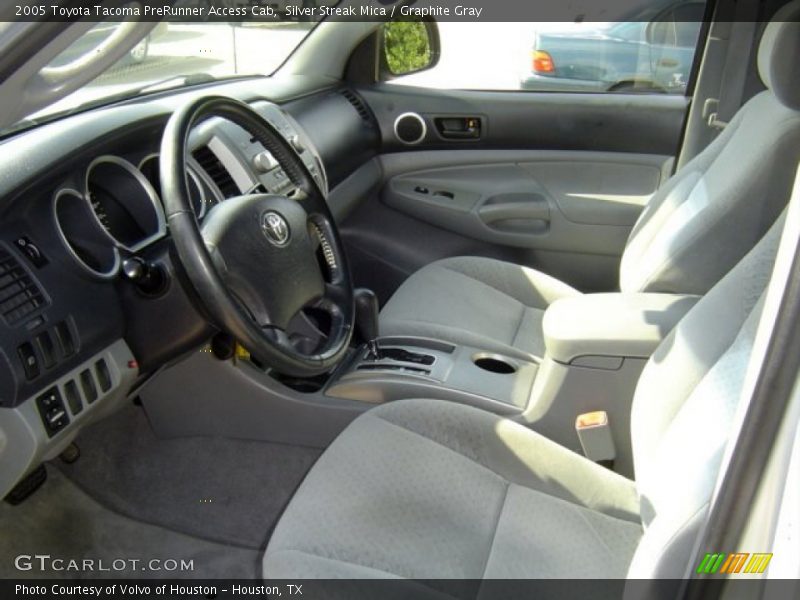 Silver Streak Mica / Graphite Gray 2005 Toyota Tacoma PreRunner Access Cab