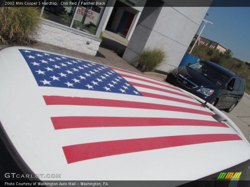 Chili Red / Panther Black 2002 Mini Cooper S Hardtop