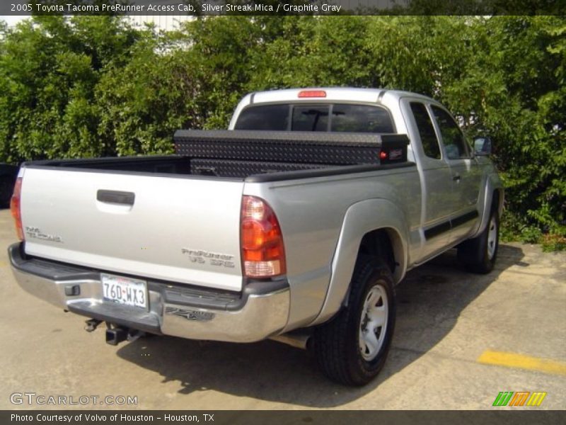 Silver Streak Mica / Graphite Gray 2005 Toyota Tacoma PreRunner Access Cab