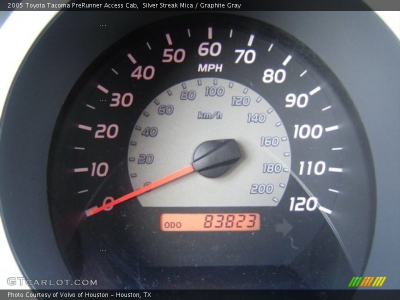 Silver Streak Mica / Graphite Gray 2005 Toyota Tacoma PreRunner Access Cab