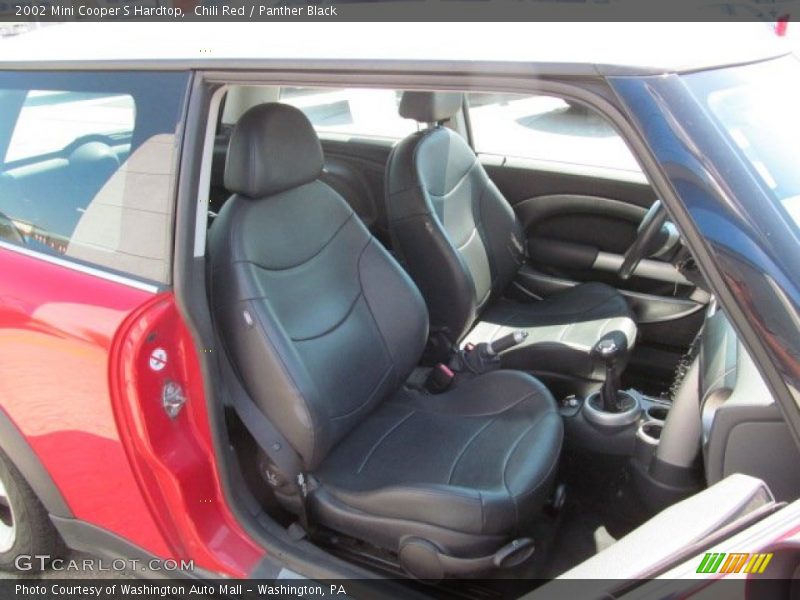 Chili Red / Panther Black 2002 Mini Cooper S Hardtop