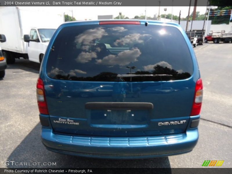 Dark Tropic Teal Metallic / Medium Gray 2004 Chevrolet Venture LS