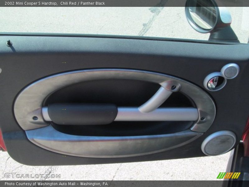 Chili Red / Panther Black 2002 Mini Cooper S Hardtop