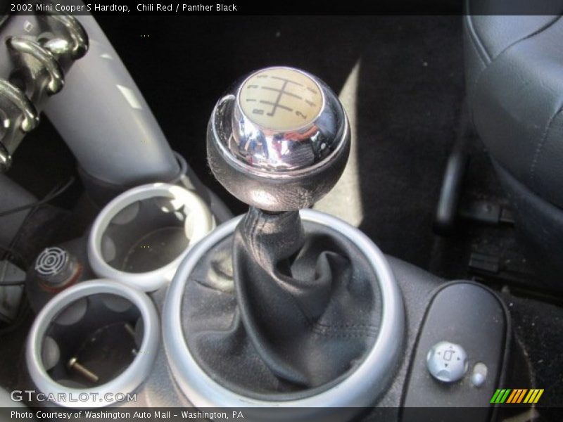 Chili Red / Panther Black 2002 Mini Cooper S Hardtop