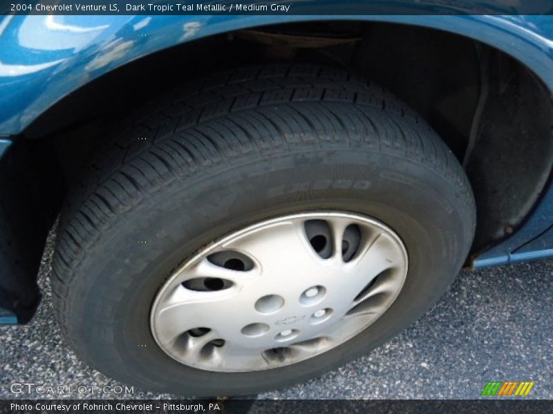 Dark Tropic Teal Metallic / Medium Gray 2004 Chevrolet Venture LS
