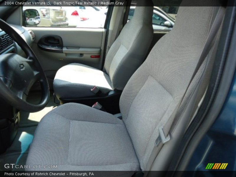 Dark Tropic Teal Metallic / Medium Gray 2004 Chevrolet Venture LS