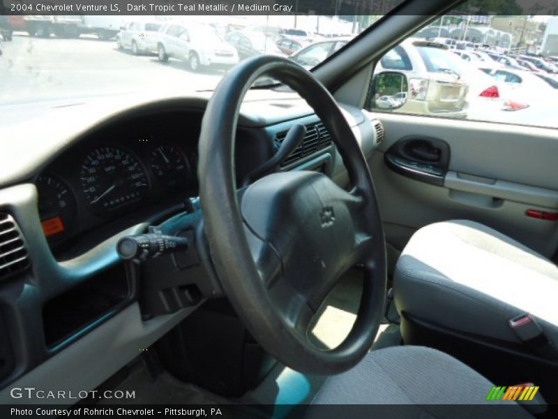 Dark Tropic Teal Metallic / Medium Gray 2004 Chevrolet Venture LS
