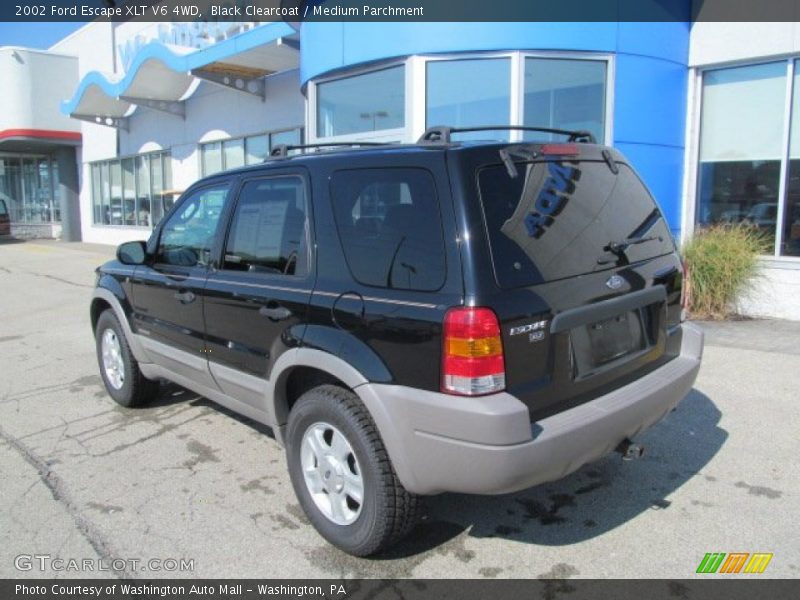 Black Clearcoat / Medium Parchment 2002 Ford Escape XLT V6 4WD