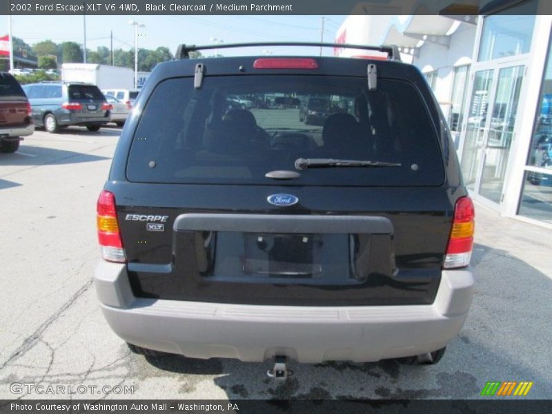 Black Clearcoat / Medium Parchment 2002 Ford Escape XLT V6 4WD