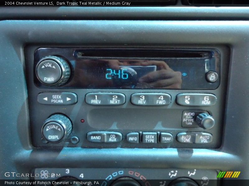 Dark Tropic Teal Metallic / Medium Gray 2004 Chevrolet Venture LS