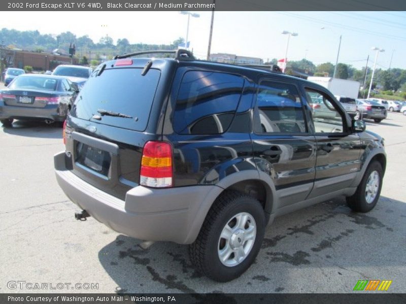 Black Clearcoat / Medium Parchment 2002 Ford Escape XLT V6 4WD