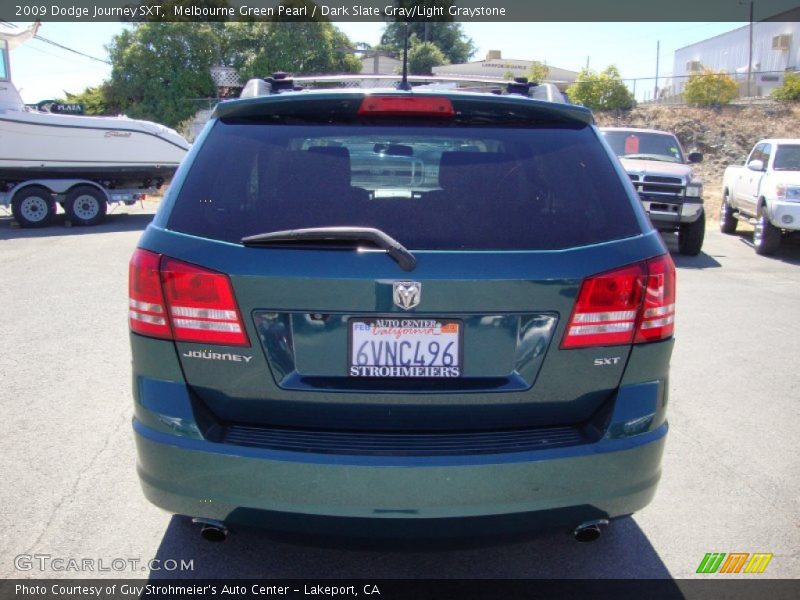 Melbourne Green Pearl / Dark Slate Gray/Light Graystone 2009 Dodge Journey SXT
