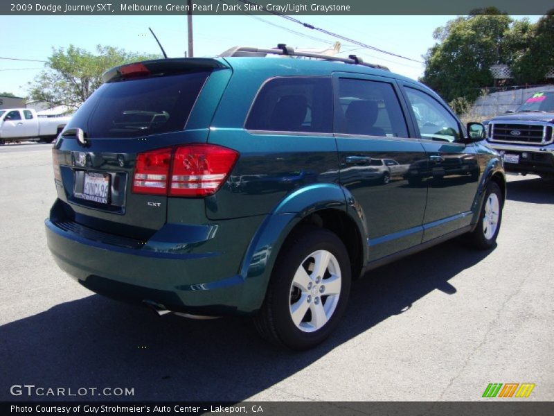 Melbourne Green Pearl / Dark Slate Gray/Light Graystone 2009 Dodge Journey SXT