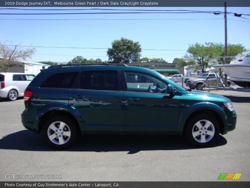 Melbourne Green Pearl / Dark Slate Gray/Light Graystone 2009 Dodge Journey SXT