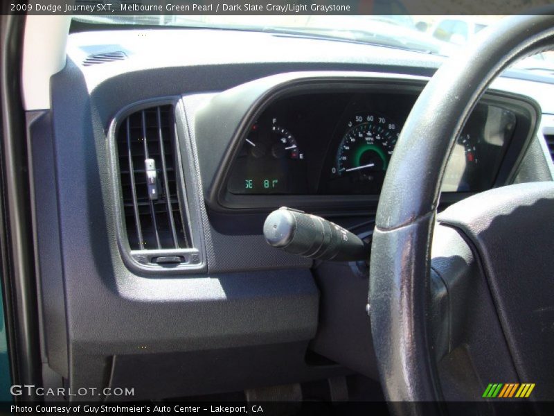 Melbourne Green Pearl / Dark Slate Gray/Light Graystone 2009 Dodge Journey SXT