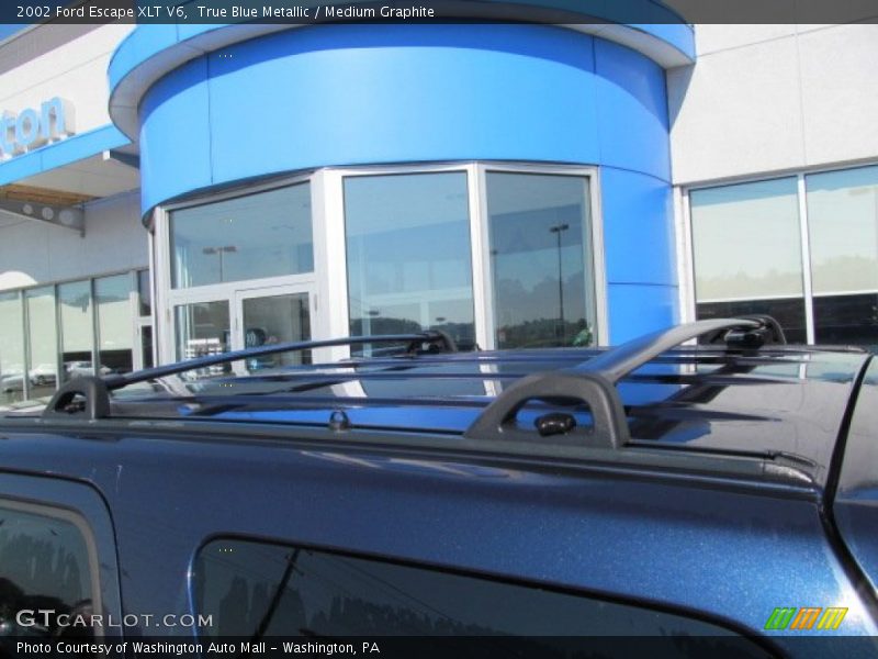 True Blue Metallic / Medium Graphite 2002 Ford Escape XLT V6