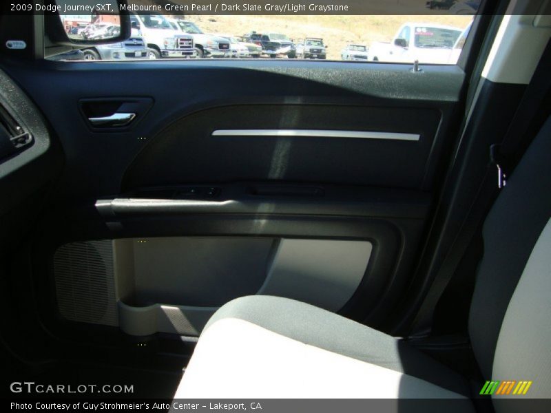 Melbourne Green Pearl / Dark Slate Gray/Light Graystone 2009 Dodge Journey SXT