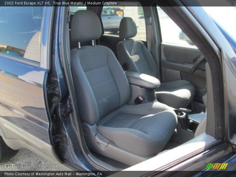 True Blue Metallic / Medium Graphite 2002 Ford Escape XLT V6