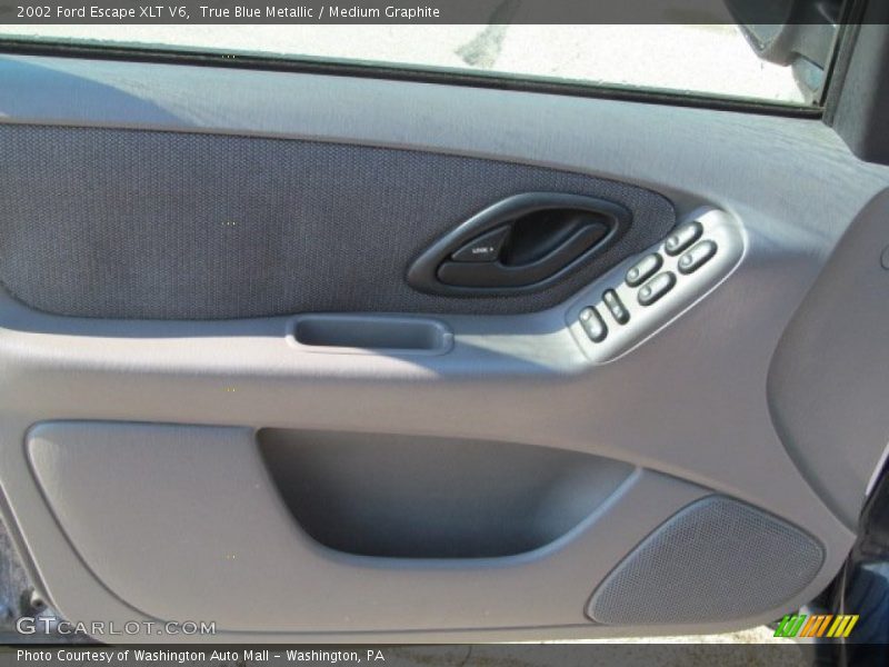 True Blue Metallic / Medium Graphite 2002 Ford Escape XLT V6