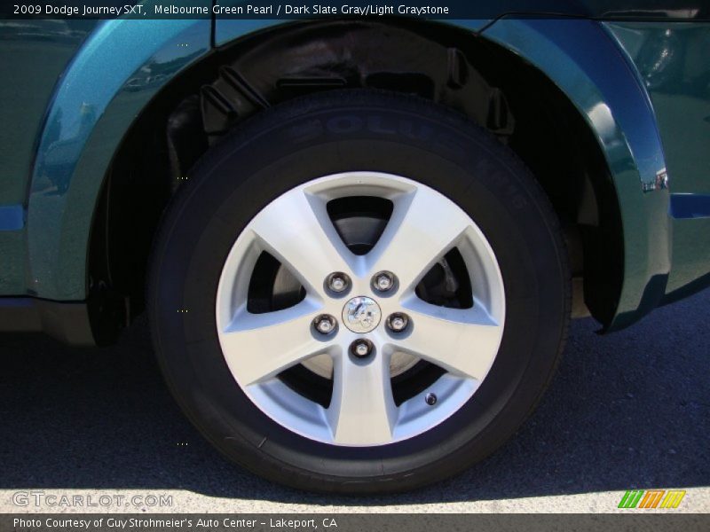 Melbourne Green Pearl / Dark Slate Gray/Light Graystone 2009 Dodge Journey SXT