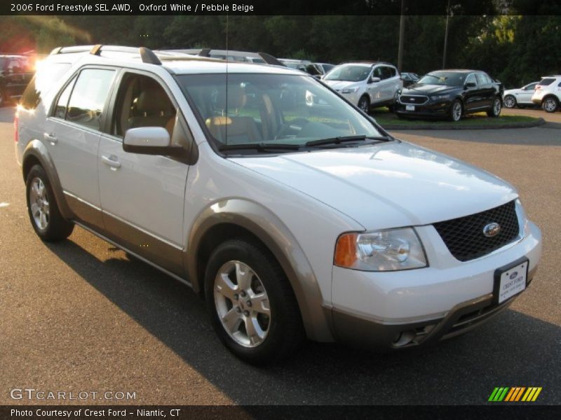 Oxford White / Pebble Beige 2006 Ford Freestyle SEL AWD