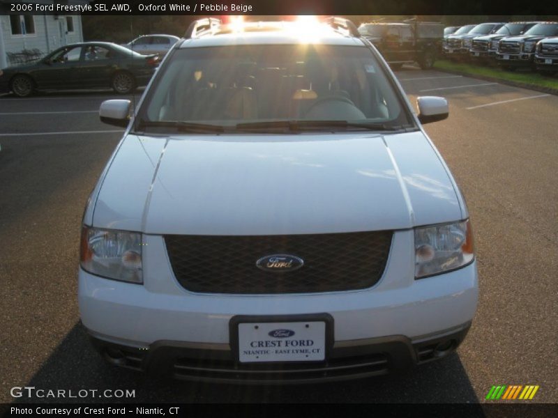Oxford White / Pebble Beige 2006 Ford Freestyle SEL AWD