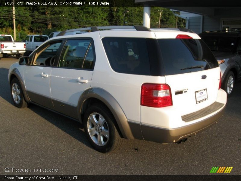 Oxford White / Pebble Beige 2006 Ford Freestyle SEL AWD