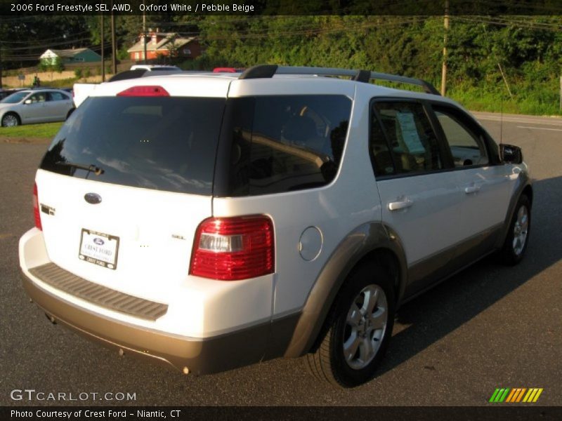 Oxford White / Pebble Beige 2006 Ford Freestyle SEL AWD