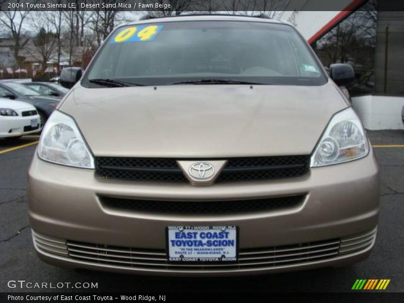 Desert Sand Mica / Fawn Beige 2004 Toyota Sienna LE