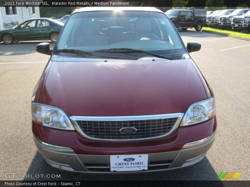 Matador Red Metallic / Medium Parchment 2003 Ford Windstar SEL