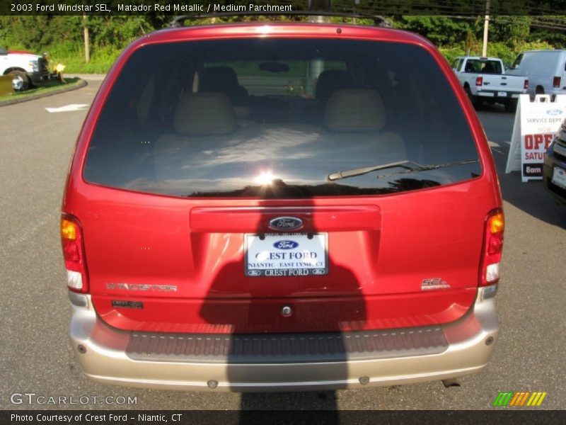 Matador Red Metallic / Medium Parchment 2003 Ford Windstar SEL