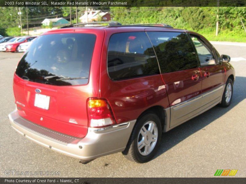 Matador Red Metallic / Medium Parchment 2003 Ford Windstar SEL