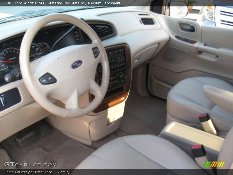 Matador Red Metallic / Medium Parchment 2003 Ford Windstar SEL