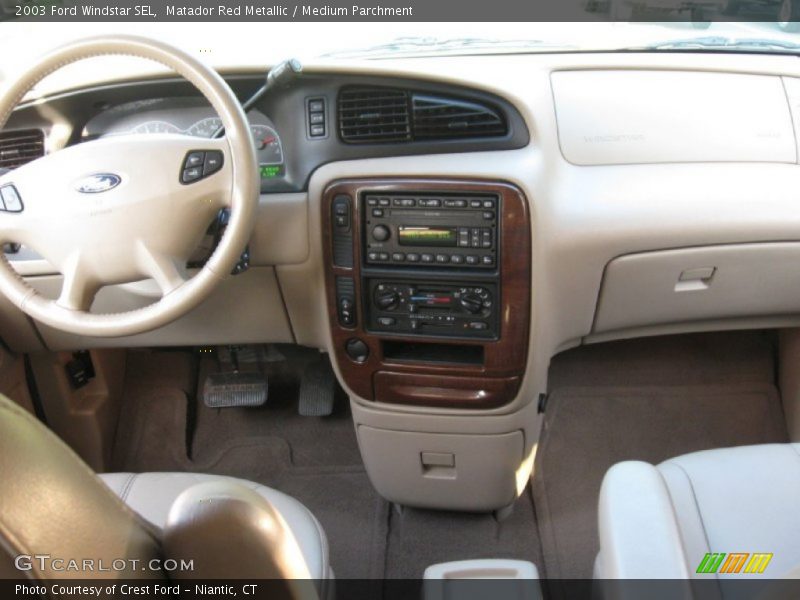 Matador Red Metallic / Medium Parchment 2003 Ford Windstar SEL