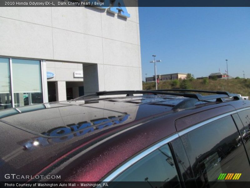 Dark Cherry Pearl / Beige 2010 Honda Odyssey EX-L