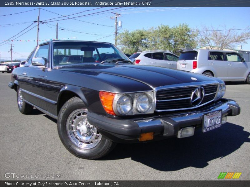 Front 3/4 View of 1985 SL Class 380 SL Roadster