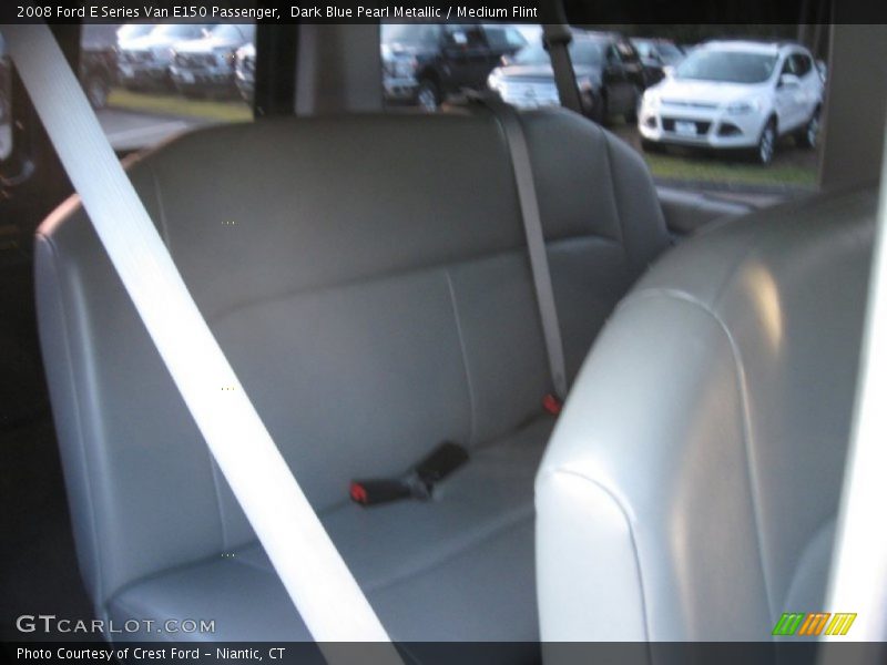 Dark Blue Pearl Metallic / Medium Flint 2008 Ford E Series Van E150 Passenger