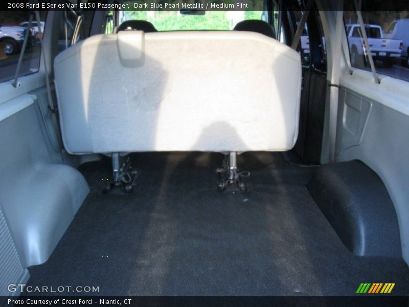 Dark Blue Pearl Metallic / Medium Flint 2008 Ford E Series Van E150 Passenger