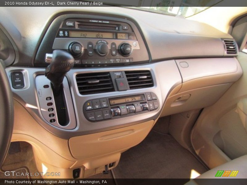 Dark Cherry Pearl / Beige 2010 Honda Odyssey EX-L